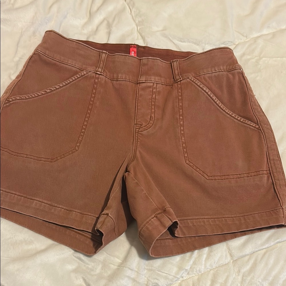 SPANX Bronze Glow Shorts